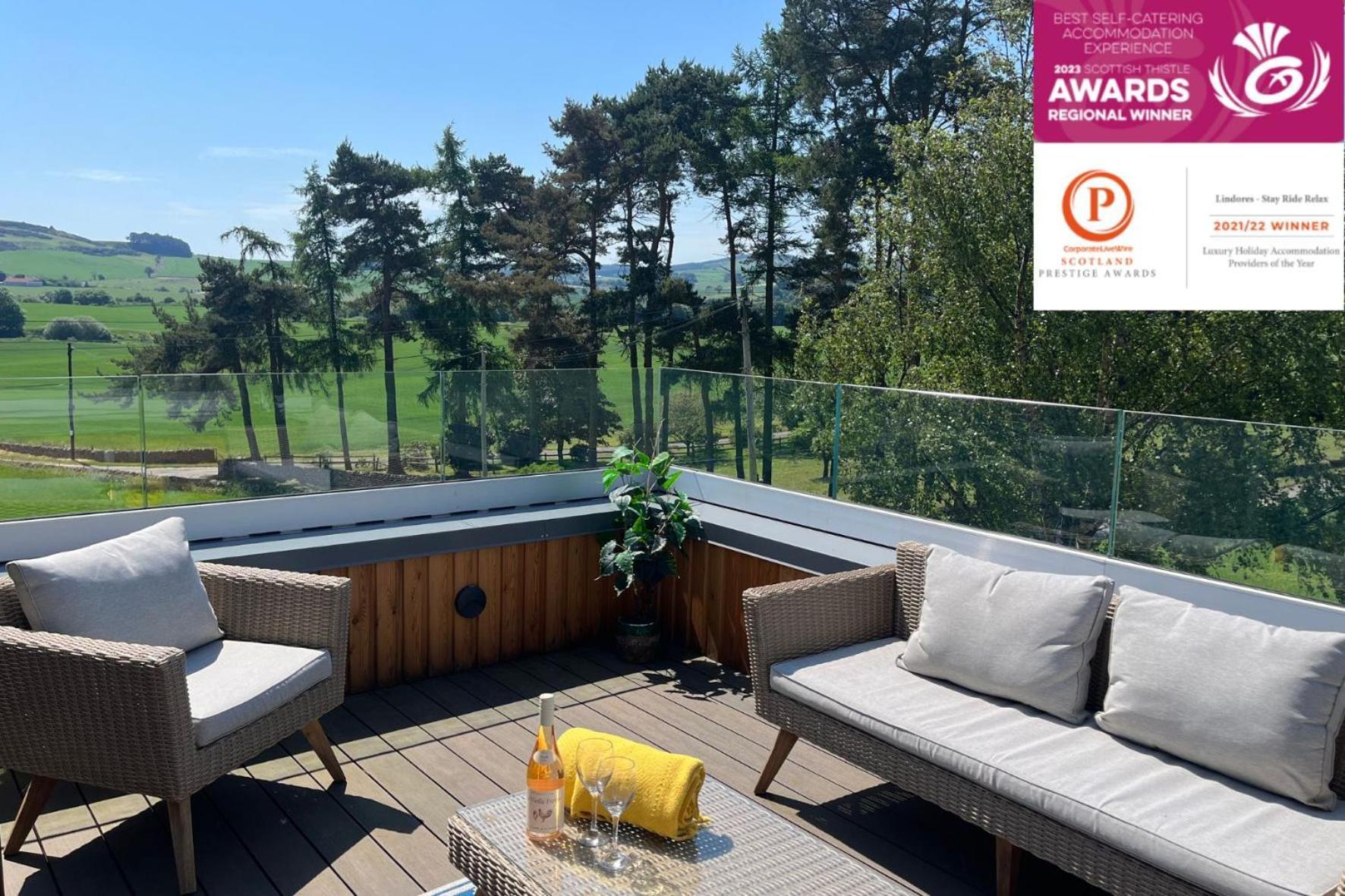 Luxury Lodge With Hot Tub At Lindores Newburgh  Экстерьер фото