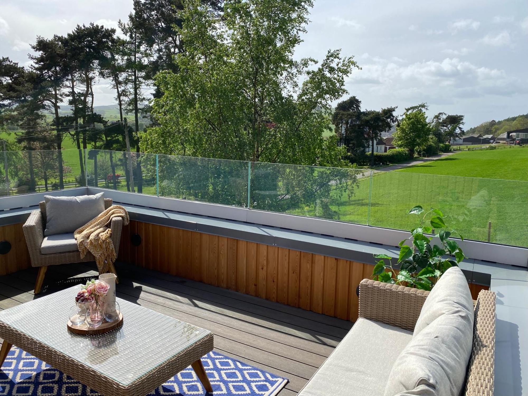 Luxury Lodge With Hot Tub At Lindores Newburgh  Экстерьер фото