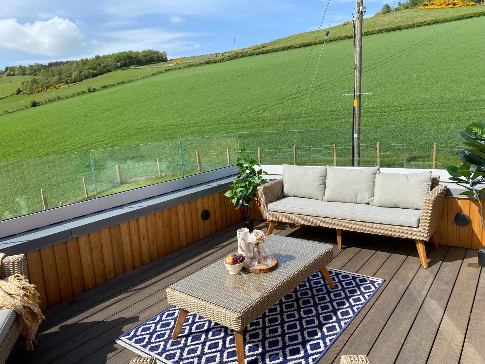 Luxury Lodge With Hot Tub At Lindores Newburgh  Экстерьер фото